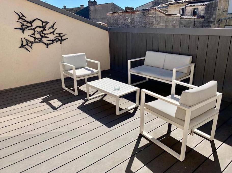 Maison D'Hotes, Terrasse & Jacuzzi En Plein Centre بوردو المظهر الخارجي الصورة