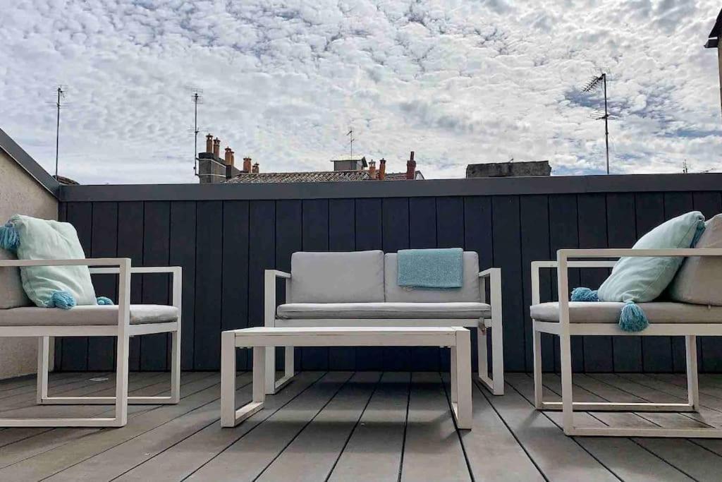 Maison D'Hotes, Terrasse & Jacuzzi En Plein Centre بوردو المظهر الخارجي الصورة